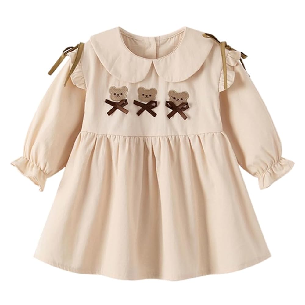 katie GIRL IN THE ROOM ワンピース 長袖 リボン フリル Amazon | [SLINX] べビー服 ワンピース 長袖 女の子 キッズ 子供